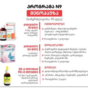 მენოპაუზის მკურნალობის კურსი